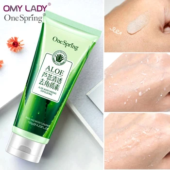 ONE SPRING Exfoliate gel facial skin care for face and whole body tendering death skin cutin removal moisturizing aloe vera 120g
ONE SPRING Exfoliate gel facial skin care for face and whole body tendering death skin cutin removal moisturizing aloe vera 120g