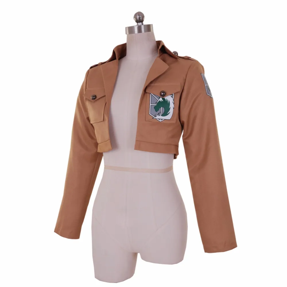 Cosplay&ware Anime Attack On Titan Jacket Shingeki No Kyojin Military Police Eren Jaeger Cosplay Costume Game Japanese Halloween Carnival 11 Cosplay&ware Anime Attack On Titan Jacket Shingeki No Kyojin Military Police Eren Jaeger Cosplay Costume Game Japanese Halloween Carnival -Zentai shop online
