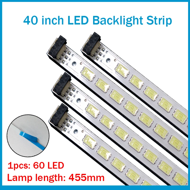 Beented 100%NEW 20 PCS*60LED 455mm 40INCH-L1S-60 LED back strip for LTA400HM13 40-DOWN LJ64-03029A
Beented 100%NEW 20 PCS*60LED 455mm 40INCH-L1S-60 LED back strip for LTA400HM13 40-DOWN LJ64-03029A