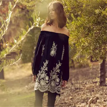 2019 Bohemian Dress Sexy Backless Emboidery Full Tassel Women Slash Neck Take A Holiday Casual Loose Party Dresses Wholesale
2019 Bohemian Dress Sexy Backless Emboidery Full Tassel Women Slash Neck Take A Holiday Casual Loose Party Dresses Wholesale