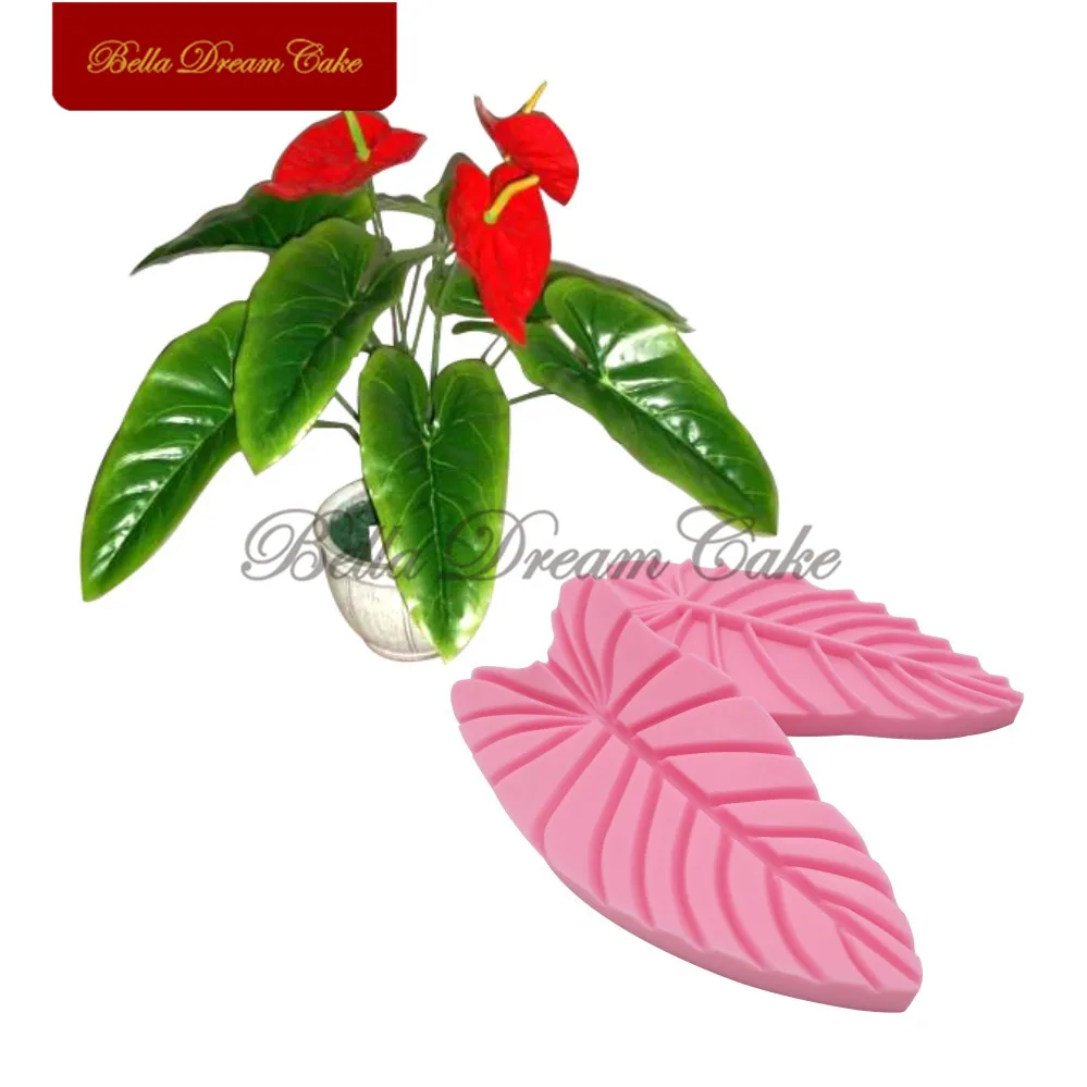 Big Size Anthurium Andraeanum Leaf Veiner Silicone Mold GumPaste Mold Fondant Sugarcraft Mould Cake Decorating Tool Bakeware
Big Size Anthurium Andraeanum Leaf Veiner Silicone Mold GumPaste Mold Fondant Sugarcraft Mould Cake Decorating Tool Bakeware