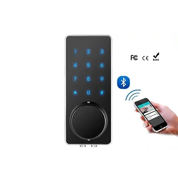 Open With Bluetooth, Code or Key Electronic Keyless Back-lighted Keypad Door Lock Unlock
Open With Bluetooth, Code or Key Electronic Keyless Back-lighted Keypad Door Lock Unlock
