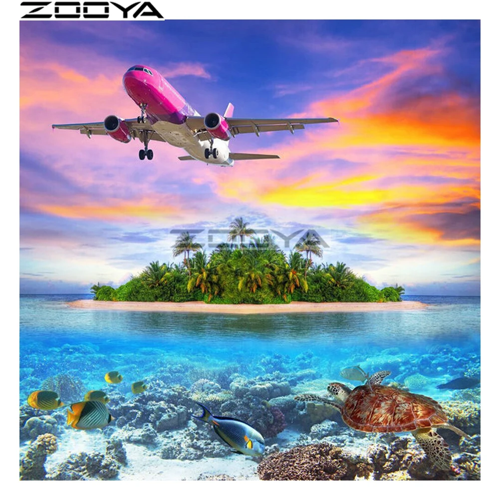 ZOOYA Round Diamond Painting Wall Sticker Diamond Embroidery Sea Turtle 5D DIY Pictures Of Rhinestone Cross-Stitch Kits R1705
ZOOYA Round Diamond Painting Wall Sticker Diamond Embroidery Sea Turtle 5D DIY Pictures Of Rhinestone Cross-Stitch Kits R1705
