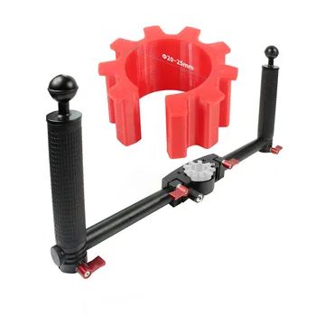 Extended Bracket Dual Handheld Grip Gimbal Camera Stabilizers Metal + 3D Print for Zhiyun/for DJI Ronin S For feiyu Gimbal
Extended Bracket Dual Handheld Grip Gimbal Camera Stabilizers Metal + 3D Print for Zhiyun/for DJI Ronin S For feiyu Gimbal