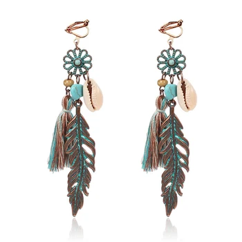 JIOFREE Vintage Bohemian Ethnic Tassel Fringe Leaf Clip on Earrings For Women Girls Anniversary Wedding Party Jewelry Wholesale
JIOFREE Vintage Bohemian Ethnic Tassel Fringe Leaf Clip on Earrings For Women Girls Anniversary Wedding Party Jewelry Wholesale