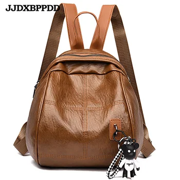 JJDXBPPDD Fashion Women Backpacks High Quality Soft Leather Travel Backpack Female Shoulder Bag PU Students School Bags
JJDXBPPDD Fashion Women Backpacks High Quality Soft Leather Travel Backpack Female Shoulder Bag PU Students School Bags