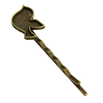 57x13x5mm Plated Bronze Pins Blank Bobby Pins Hairpins Bases Hair Clips Findings Hair Accessories Women's Hair Headwear Clip Pin
57x13x5mm Plated Bronze Pins Blank Bobby Pins Hairpins Bases Hair Clips Findings Hair Accessories Women's Hair Headwear Clip Pin