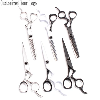 50Pcs C9016 5.5" JP 440C Wholesale Engraving Brand Straight Scissors Thinning Shears Hair Scissors Professional Barber Scissors
50Pcs C9016 5.5" JP 440C Wholesale Engraving Brand Straight Scissors Thinning Shears Hair Scissors Professional Barber Scissors