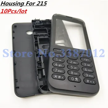 10Pcs/lot Front Middle Frame Back cover Battery Cover For Nokia 215 Full Housing Cover Case With English Keypad
10Pcs/lot Front Middle Frame Back cover Battery Cover For Nokia 215 Full Housing Cover Case With English Keypad