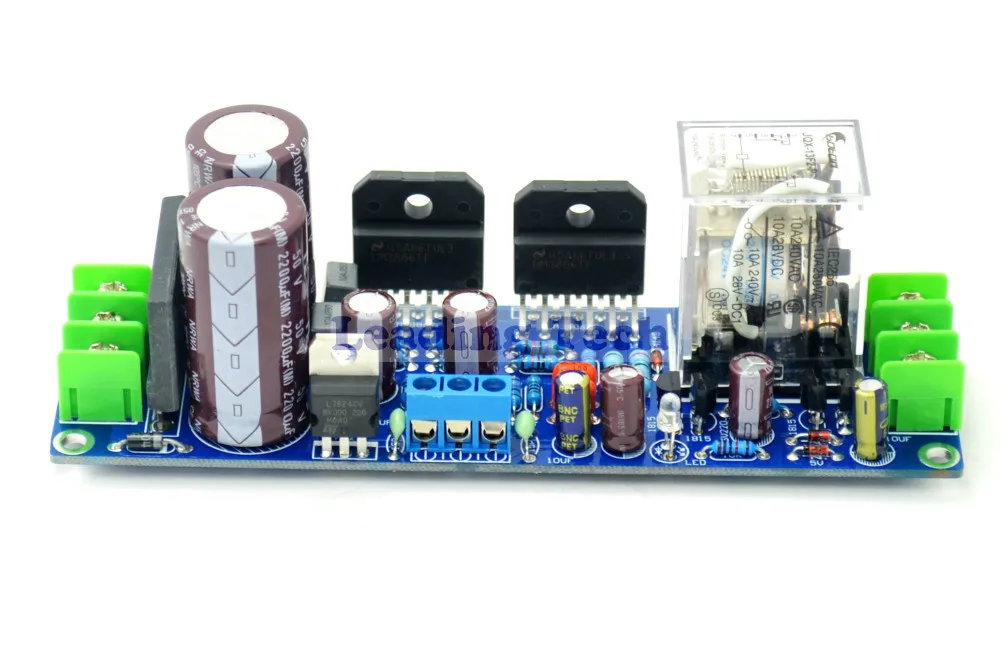 GC LM3886TF Two-Channel Amplifier Board with Speaker Protection Rectifier Filter
GC LM3886TF Two-Channel Amplifier Board with Speaker Protection Rectifier Filter