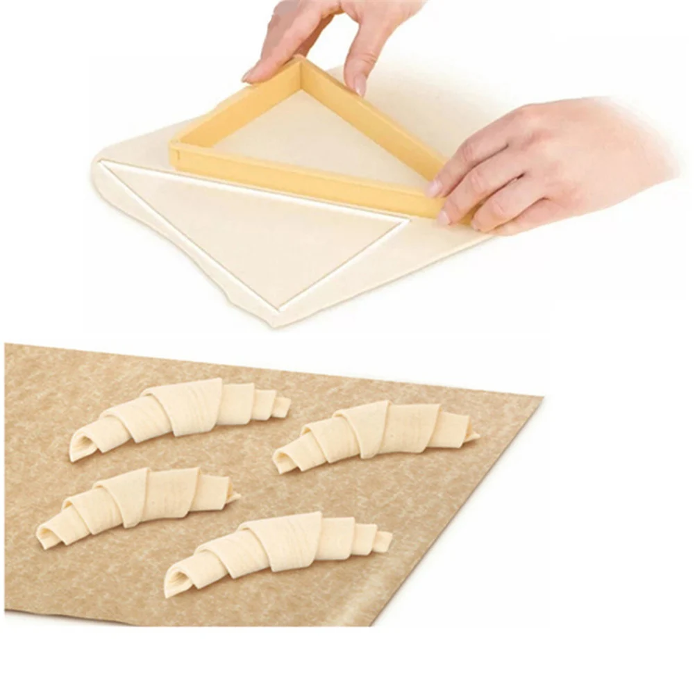 Plastic Croissant Cutters Bread Line Mould Dessert Stamper Roll Maker Baking Pastry Tools Bakeware Kitchen Gadgets Accessories
Plastic Croissant Cutters Bread Line Mould Dessert Stamper Roll Maker Baking Pastry Tools Bakeware Kitchen Gadgets Accessories