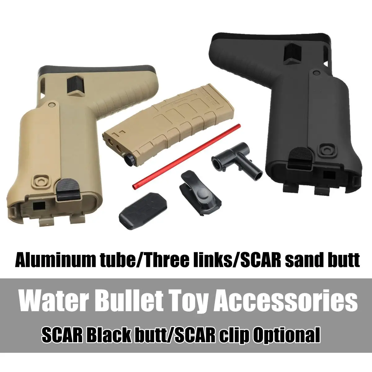Toy Gel Ball B laster Hopup Tube T-piece Tee For JM SCAR V2 Water Bullet Modified
Toy Gel Ball B laster Hopup Tube T-piece Tee For JM SCAR V2 Water Bullet Modified