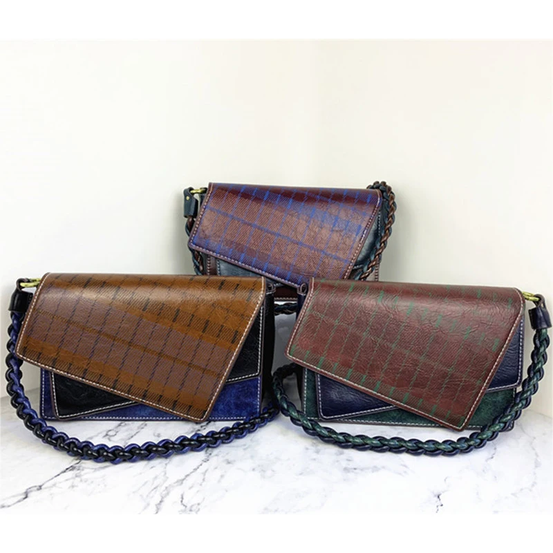 2019 Winter Fashion Panelled Women Handbags European style Crossbody Bags brands Cover Knitting straps Shoulder Bag Female 284
2019 Winter Fashion Panelled Women Handbags European style Crossbody Bags brands Cover Knitting straps Shoulder Bag Female 284