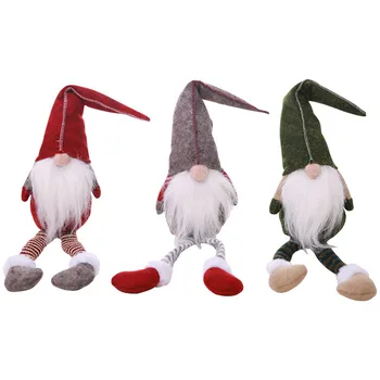 Christmas Faceless Cute Sitting Long-legged Elf Occident Style Festival New Year Dinner Party Home Christmas Decorations
Christmas Faceless Cute Sitting Long-legged Elf Occident Style Festival New Year Dinner Party Home Christmas Decorations