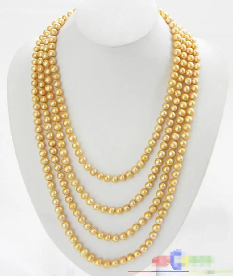 Hot sale new Style >>>>> LONG 100" 9MM GOLDEN ROUND FRESHWATER PEARL NECKLACE p2050
Hot sale new Style >>>>> LONG 100" 9MM GOLDEN ROUND FRESHWATER PEARL NECKLACE p2050