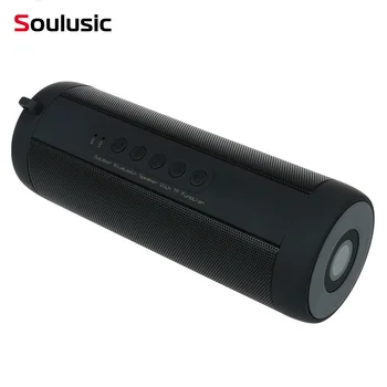 Soulusic T2 Bluetooth Speaker Waterproof Portable Outdoor Wireless Mini Column Box Speaker Support TF card FM Stereo Hi-Fi Box
Soulusic T2 Bluetooth Speaker Waterproof Portable Outdoor Wireless Mini Column Box Speaker Support TF card FM Stereo Hi-Fi Box