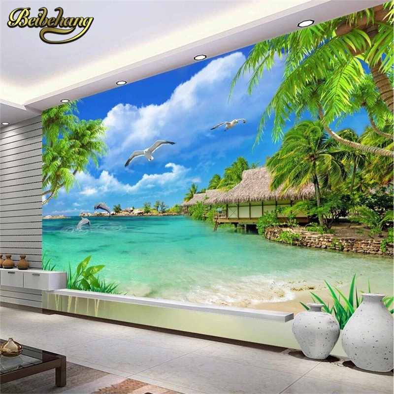 Обои beibehang с кокосовым морским пейзажем, стильные 3d обои для стен, для спальни, фона под телевизор, индивидуальная настенная бумага
Обои beibehang с кокосовым морским пейзажем, стильные 3d обои для стен, для спальни, фона под телевизор, индивидуальная настенная бумага
