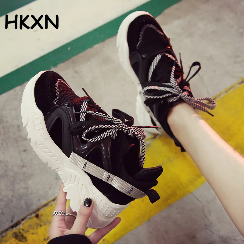 2019 Spring New Leather Women's Platform Chunky Sneakers Fashion Women Flat Thick Sole Shoes Woman Dad Footwear
2019 Spring New Leather Women's Platform Chunky Sneakers Fashion Women Flat Thick Sole Shoes Woman Dad Footwear