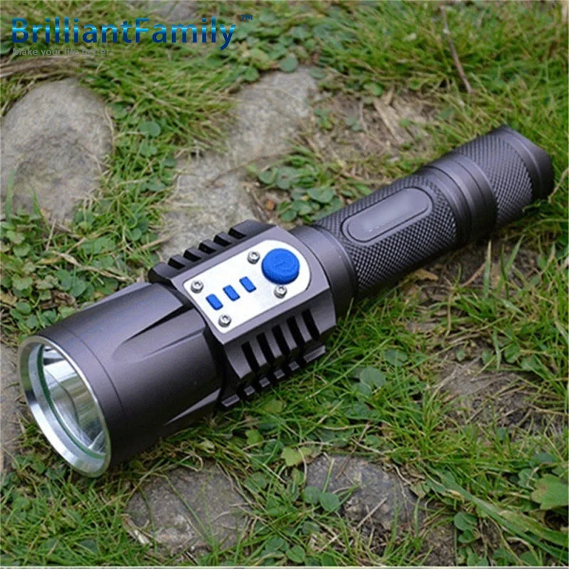 Waterproof 1200Lm USB Rechargeable XM-L L2 LED 18650 Flashlight Torch Lamp Light Bicycle Lights Camping Lights
Waterproof 1200Lm USB Rechargeable XM-L L2 LED 18650 Flashlight Torch Lamp Light Bicycle Lights Camping Lights