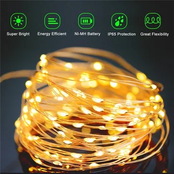 Waterproof Outdoor Solar Environmental Protection Copper Wire LED Light String Fancy Color Christmas Halloween Valentine's Day
Waterproof Outdoor Solar Environmental Protection Copper Wire LED Light String Fancy Color Christmas Halloween Valentine's Day