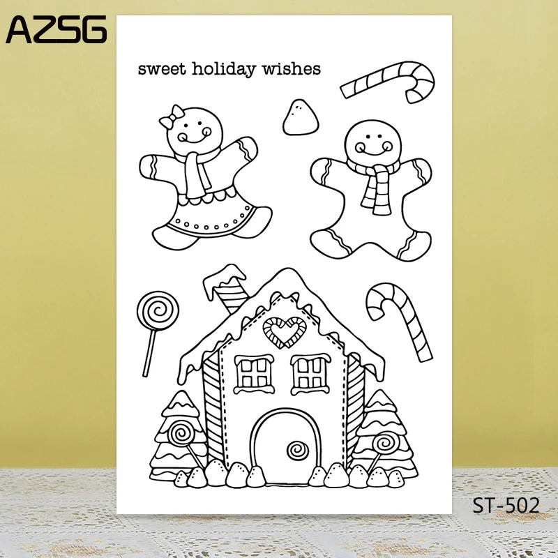 AZSG Sweet Snowman House Clear Stamps/Seals For DIY Scrapbooking/Card Making/Album Decorative Silicone Stamp Crafts
AZSG Sweet Snowman House Clear Stamps/Seals For DIY Scrapbooking/Card Making/Album Decorative Silicone Stamp Crafts