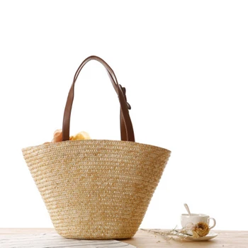 Women Flower Bow Ribbon Handle Woven Beach Straw Shoulder Handbags(primary color)
Women Flower Bow Ribbon Handle Woven Beach Straw Shoulder Handbags(primary color)