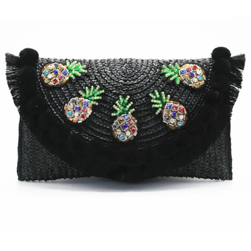 2019 New Fashion Sequins Straw Bag Female Ball Pineapple Slung Female Bag Dual-use Multi-function Chic Buckle Women's Bag Tide
2019 New Fashion Sequins Straw Bag Female Ball Pineapple Slung Female Bag Dual-use Multi-function Chic Buckle Women's Bag Tide