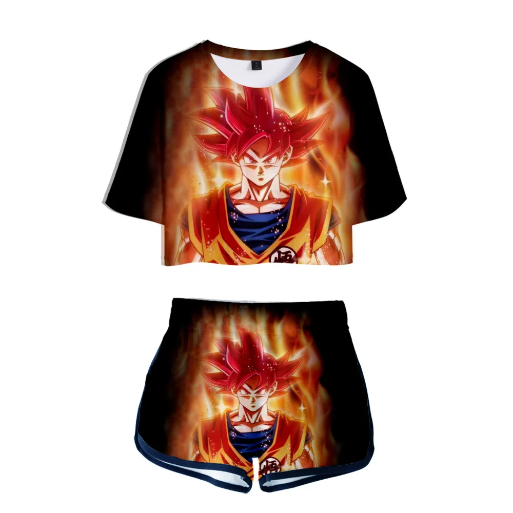 DRAGON BALL Women Outfits Two Piece Set Women Outfit 3D T-Shirt Women's Suit Shorts Summer Top Ensemble Femme Festival Clothing
DRAGON BALL Women Outfits Two Piece Set Women Outfit 3D T-Shirt Women's Suit Shorts Summer Top Ensemble Femme Festival Clothing