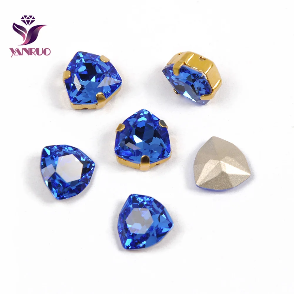 YANRUO 4706 Trilliant Sapphire Crystal Fancy Rhinestones Glass Sew on Stones Garment Decoration Crafts All for Handiwork
YANRUO 4706 Trilliant Sapphire Crystal Fancy Rhinestones Glass Sew on Stones Garment Decoration Crafts All for Handiwork