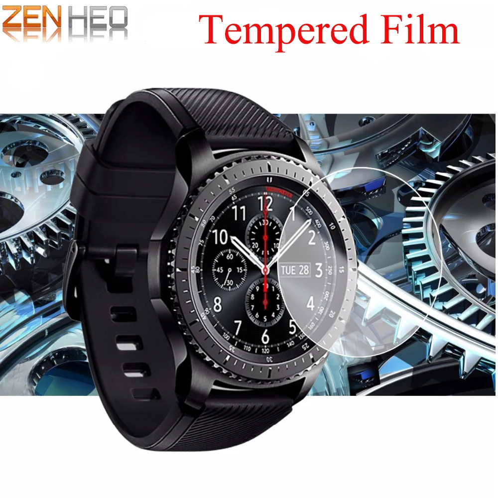 For Samsung Gear S3 Tempered Glass Film For Samsung Classic / frontier Glass screen protection Film 2.5D Round Edge Anti-scratch
For Samsung Gear S3 Tempered Glass Film For Samsung Classic / frontier Glass screen protection Film 2.5D Round Edge Anti-scratch