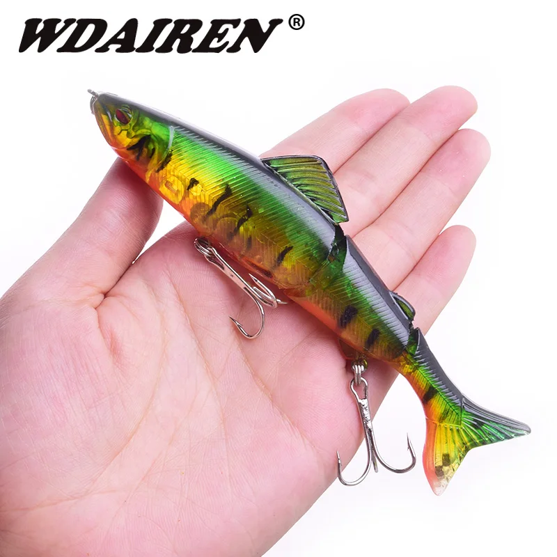 1Pcs Multi-jointed Hard Bait 12.5cm17.5g Minnow Tackle Pesca Wobblers Fishing Lure Artificial Lifelike Swimbaits Lures Crankbait
1Pcs Multi-jointed Hard Bait 12.5cm17.5g Minnow Tackle Pesca Wobblers Fishing Lure Artificial Lifelike Swimbaits Lures Crankbait