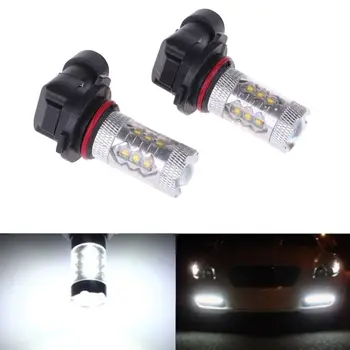 

Par Lampada Efeito Hb3-9005 Led Cree Xbd chips 80W Farol De Milha Farol Neblina Milha Drl 6000K