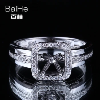 BAIHE Solid 10K White Gold No Main Stone Round 0.25ct Natural Diamond Women Trendy Fine Jewelry Elegant unique Semi Mount Ring
BAIHE Solid 10K White Gold No Main Stone Round 0.25ct Natural Diamond Women Trendy Fine Jewelry Elegant unique Semi Mount Ring