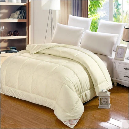 

Winter Comforter Australian Wool Quilted Blanket Twin Comforters funda nordica 150 Bedspread alicoco hair duvet dekbedden doona