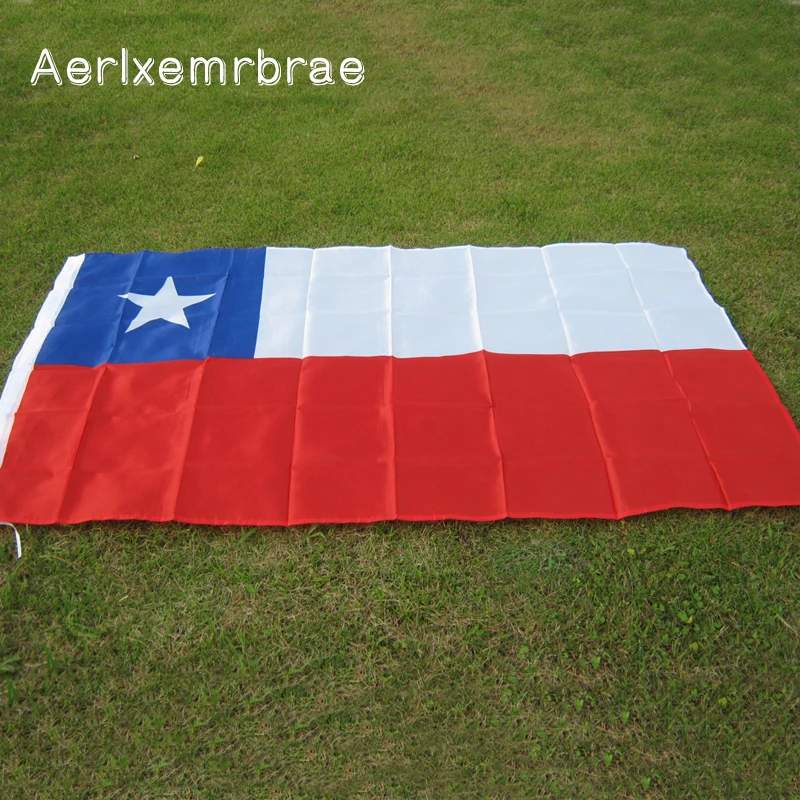 Free Shipping aerlxemrbrae flag 90*150cm Chile Flag 100% Polyester Flag Banner with 2 Grommets for Hanging
Free Shipping aerlxemrbrae flag 90*150cm Chile Flag 100% Polyester Flag Banner with 2 Grommets for Hanging