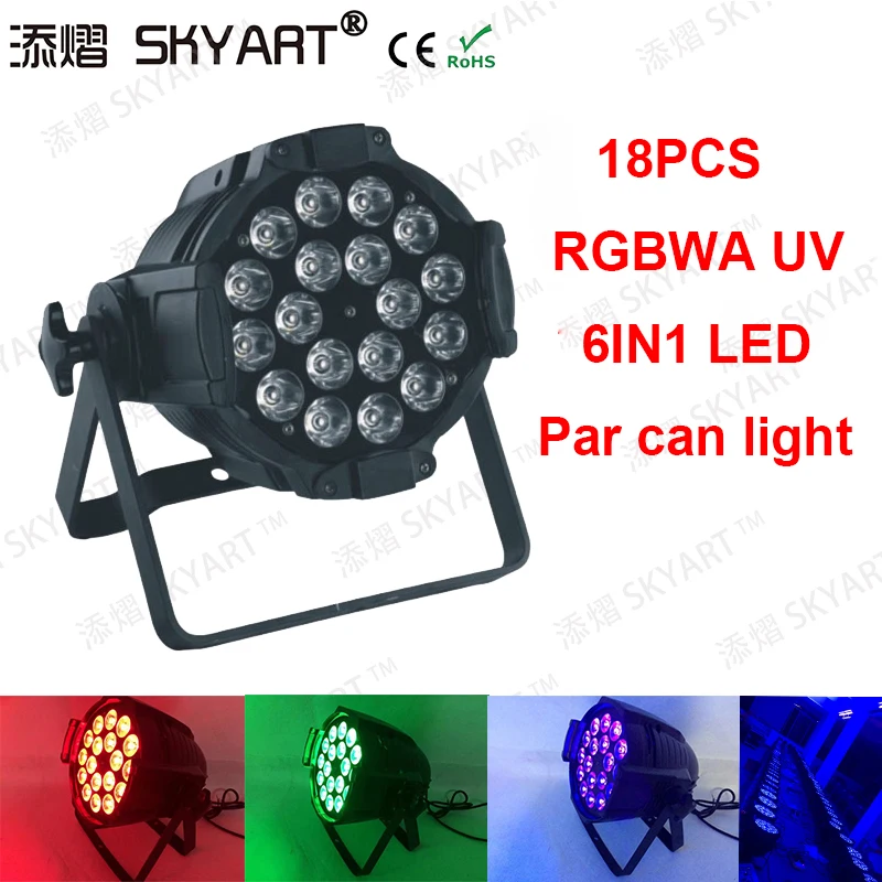 Aluminum Alloy LED Par 18x18W RGBWA+UV 6in1 LED Par Can Par Led Spotlight DJ Projector Wash Lighting Stage Lighting
Aluminum Alloy LED Par 18x18W RGBWA+UV 6in1 LED Par Can Par Led Spotlight DJ Projector Wash Lighting Stage Lighting