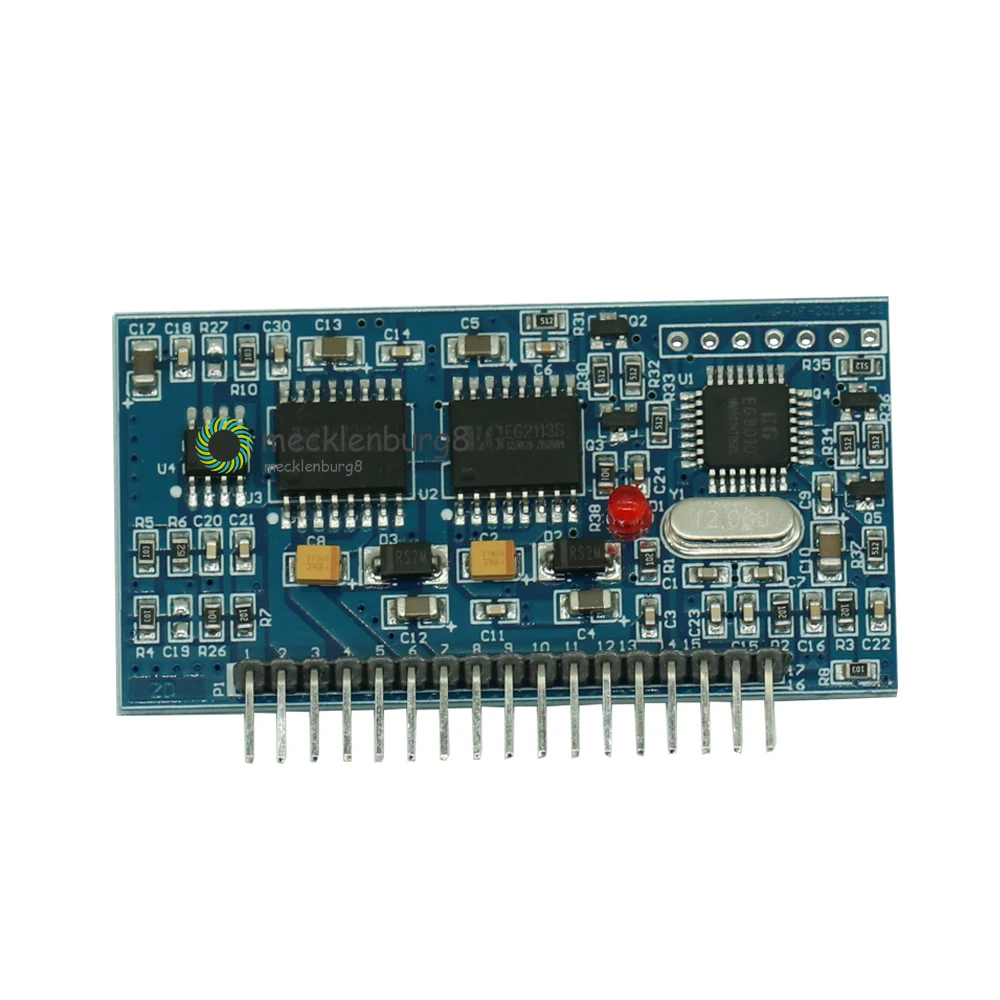 5V DC-AC Pure Sine Wave Inverter SPWM Driver Board EGS002 12Mhz Crystal Oscillator EG8010 + IR2113 Driving Module
5V DC-AC Pure Sine Wave Inverter SPWM Driver Board EGS002 12Mhz Crystal Oscillator EG8010 + IR2113 Driving Module