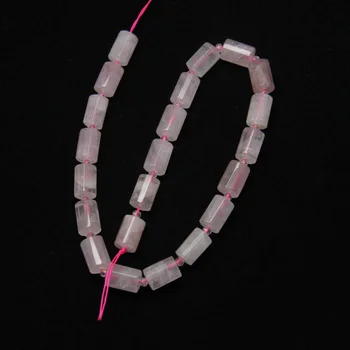 Approx 20pcs/str Raw Crystals Polished Stones Loose Beads Column Pendants,Natural Pink Quartz Cylinder Shape Craft Necklace
Approx 20pcs/str Raw Crystals Polished Stones Loose Beads Column Pendants,Natural Pink Quartz Cylinder Shape Craft Necklace