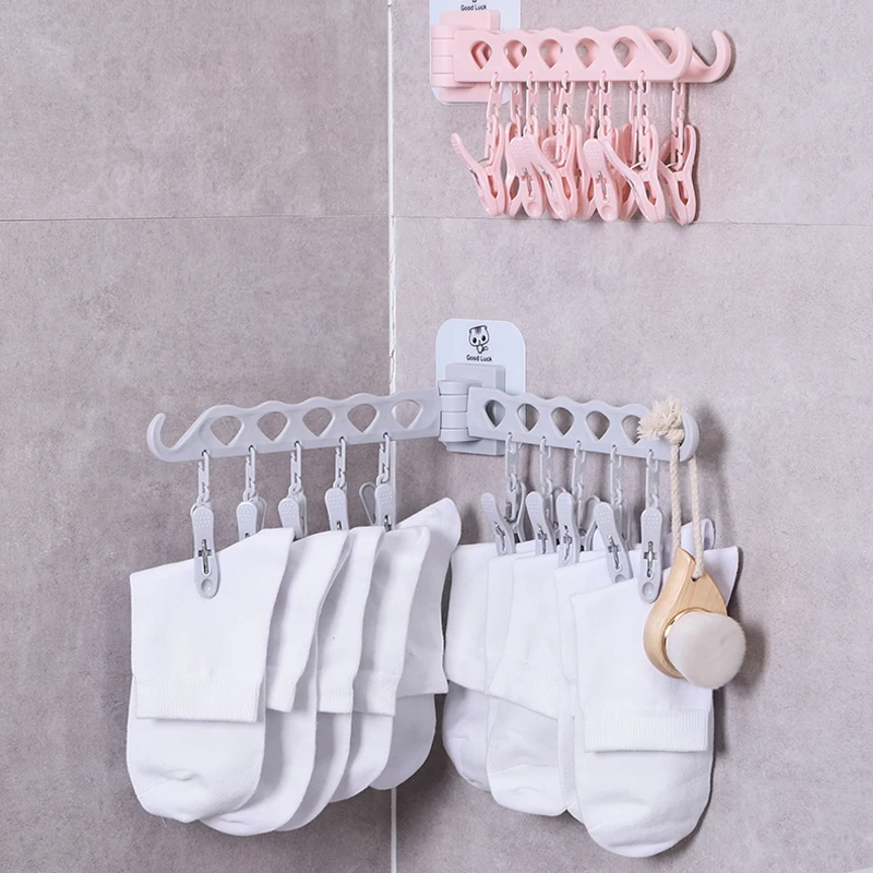 BAKINGCHEF Portable Rotating Hanger Clothes Underwear Socks Drying Rack Bathroom Kitchen Towel Cleaning Tools Hoder Accessories
BAKINGCHEF Portable Rotating Hanger Clothes Underwear Socks Drying Rack Bathroom Kitchen Towel Cleaning Tools Hoder Accessories