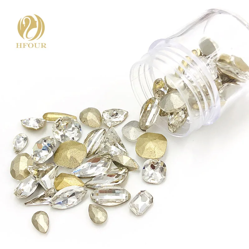 Free shipping Clear white pointback glass crystal non hotfix rhinestones for nail decorations Mixed shape Mixed size 20pcs/50pcs
Free shipping Clear white pointback glass crystal non hotfix rhinestones for nail decorations Mixed shape Mixed size 20pcs/50pcs