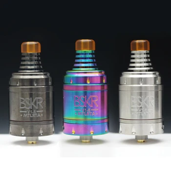 Berserker V1.5 MTL RTA 2.5ML Capacity Vaper Tank New Slot Airflow Design Fit 510 Thread e-Cigarette Mod Hight Quality
Berserker V1.5 MTL RTA 2.5ML Capacity Vaper Tank New Slot Airflow Design Fit 510 Thread e-Cigarette Mod Hight Quality