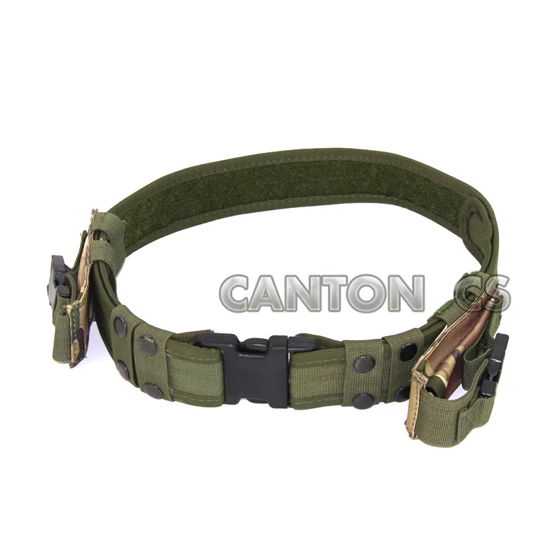 2" Heavy Duty Tactical Belt Camouflage Utility Pistol Belts with Dual Pistol Bullet Tool Knife Belt Pouch Fits 40" Waist
2" Heavy Duty Tactical Belt Camouflage Utility Pistol Belts with Dual Pistol Bullet Tool Knife Belt Pouch Fits 40" Waist