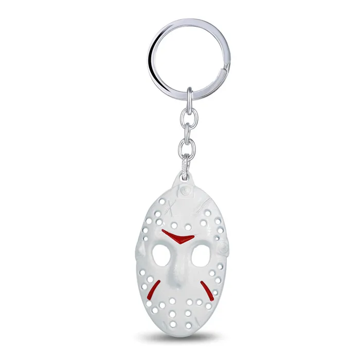 12pcs/lot New Issue Friday the 13th Keychain White Jason Hockey personality key ring Chain fashion jewelry For Women Men
12pcs/lot New Issue Friday the 13th Keychain White Jason Hockey personality key ring Chain fashion jewelry For Women Men