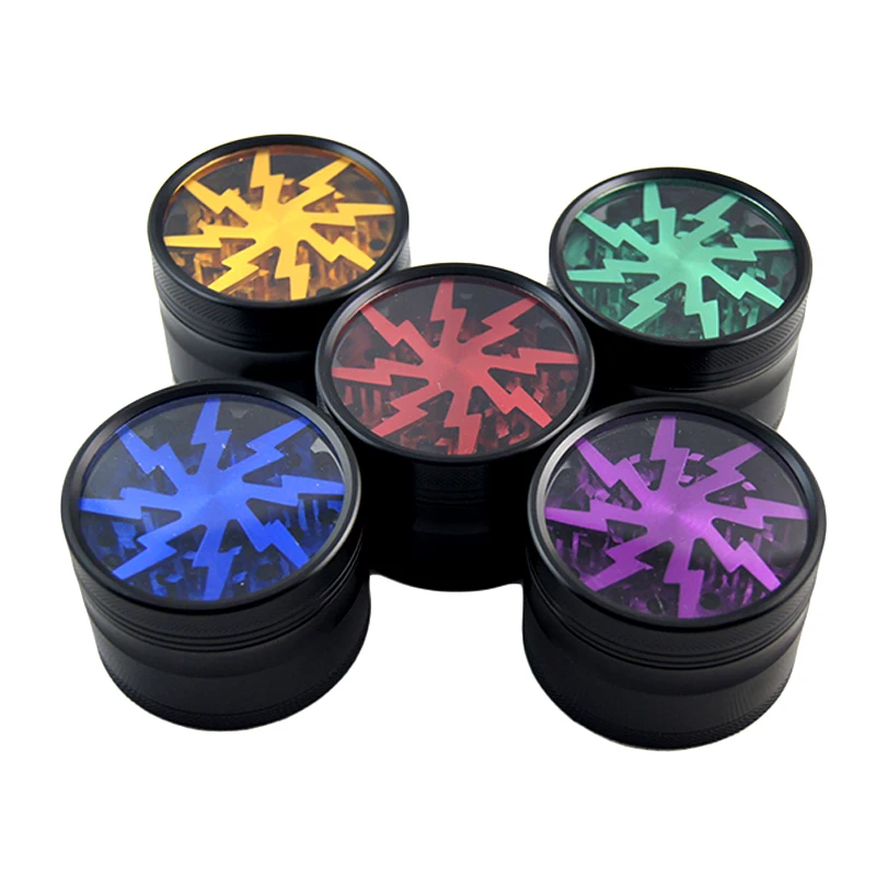 Lightning-Shaped 4 Layer Herb Grinder Tobacco Crusher Smoking Accessories Moledores Grinders Hookah Fumar Hierba
Lightning-Shaped 4 Layer Herb Grinder Tobacco Crusher Smoking Accessories Moledores Grinders Hookah Fumar Hierba