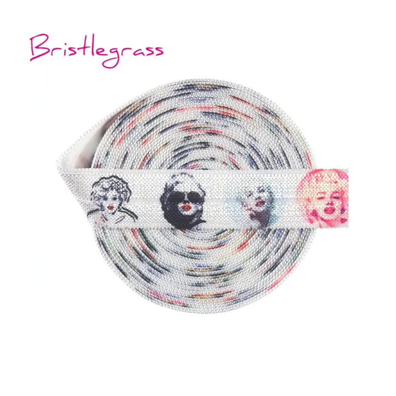 BRISTLEGRASS 5 Yard 5/8" 15mm Marilyn Monroe Print Fold Over Elastic FOE Spandex Satin Band Headband Tutu Dress Sewing Lace Trim
BRISTLEGRASS 5 Yard 5/8" 15mm Marilyn Monroe Print Fold Over Elastic FOE Spandex Satin Band Headband Tutu Dress Sewing Lace Trim