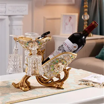 American Multifunction Resin Inlay Diamond Red Wine Rack European Style Wine Cabinet Ornaments Wine Glass Holder X1076
American Multifunction Resin Inlay Diamond Red Wine Rack European Style Wine Cabinet Ornaments Wine Glass Holder X1076