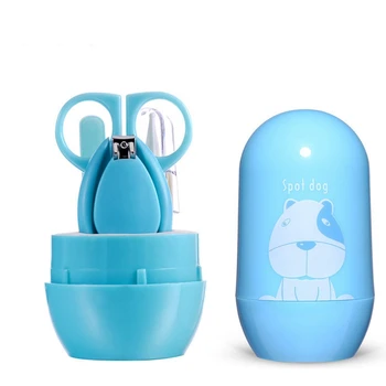 4Pcs Set Portable Baby Nail Clipper Box Set Safety Scissors 4-in-1 Nail File Care Barrel Baby Nail Trimmer Nail Cutter for Baby
4Pcs Set Portable Baby Nail Clipper Box Set Safety Scissors 4-in-1 Nail File Care Barrel Baby Nail Trimmer Nail Cutter for Baby