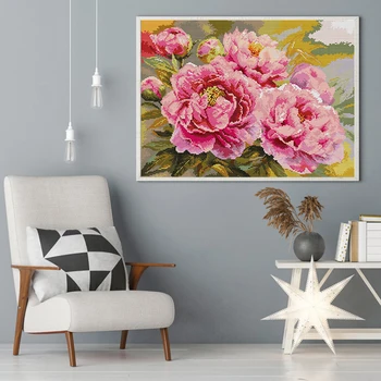 Beautiful Pink Peony Counted Printed on Fabric DMC 14CT 11CT Aida Cross Stitch kits DIY Embroidery Needlework Sets Home Decor
Beautiful Pink Peony Counted Printed on Fabric DMC 14CT 11CT Aida Cross Stitch kits DIY Embroidery Needlework Sets Home Decor