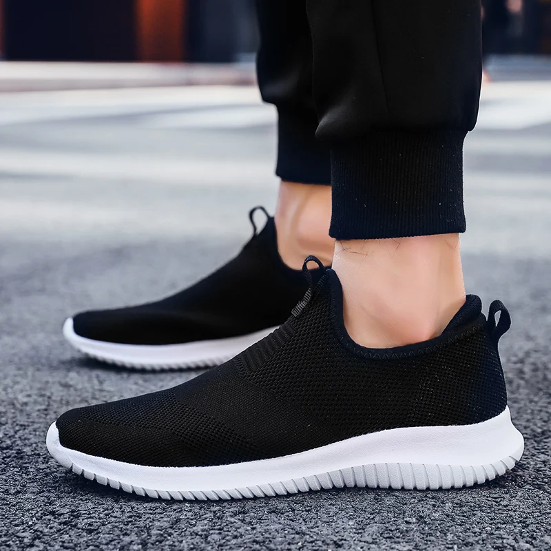 Mens Shoes Summer Flyknit Sneakers Fashion Casual Shoes Breathable Mesh Flats Men Tenis Lightweight Comfortable Walk Sneakers
Mens Shoes Summer Flyknit Sneakers Fashion Casual Shoes Breathable Mesh Flats Men Tenis Lightweight Comfortable Walk Sneakers