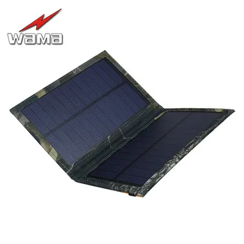 1x Wama Folding Foldable Camouflage Charger 3W Solar Panels for Mobile Phones Power Bank 18650 Batteries USB Outdoors Waterproof
1x Wama Folding Foldable Camouflage Charger 3W Solar Panels for Mobile Phones Power Bank 18650 Batteries USB Outdoors Waterproof